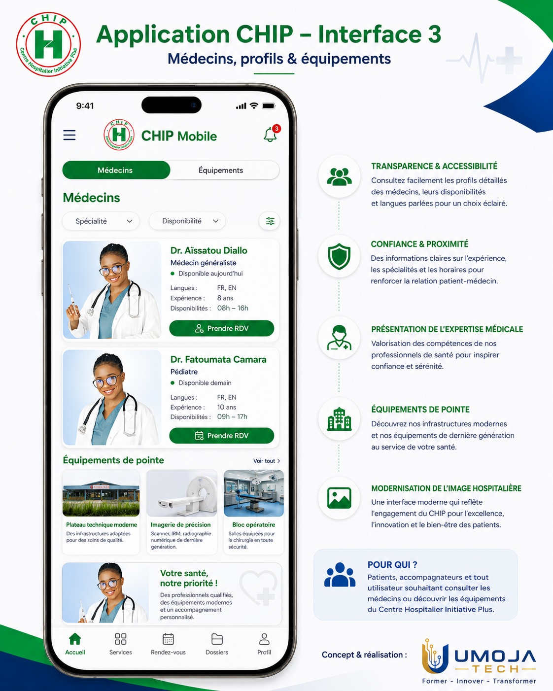 Interface de CHIP MOBILE – écran 2