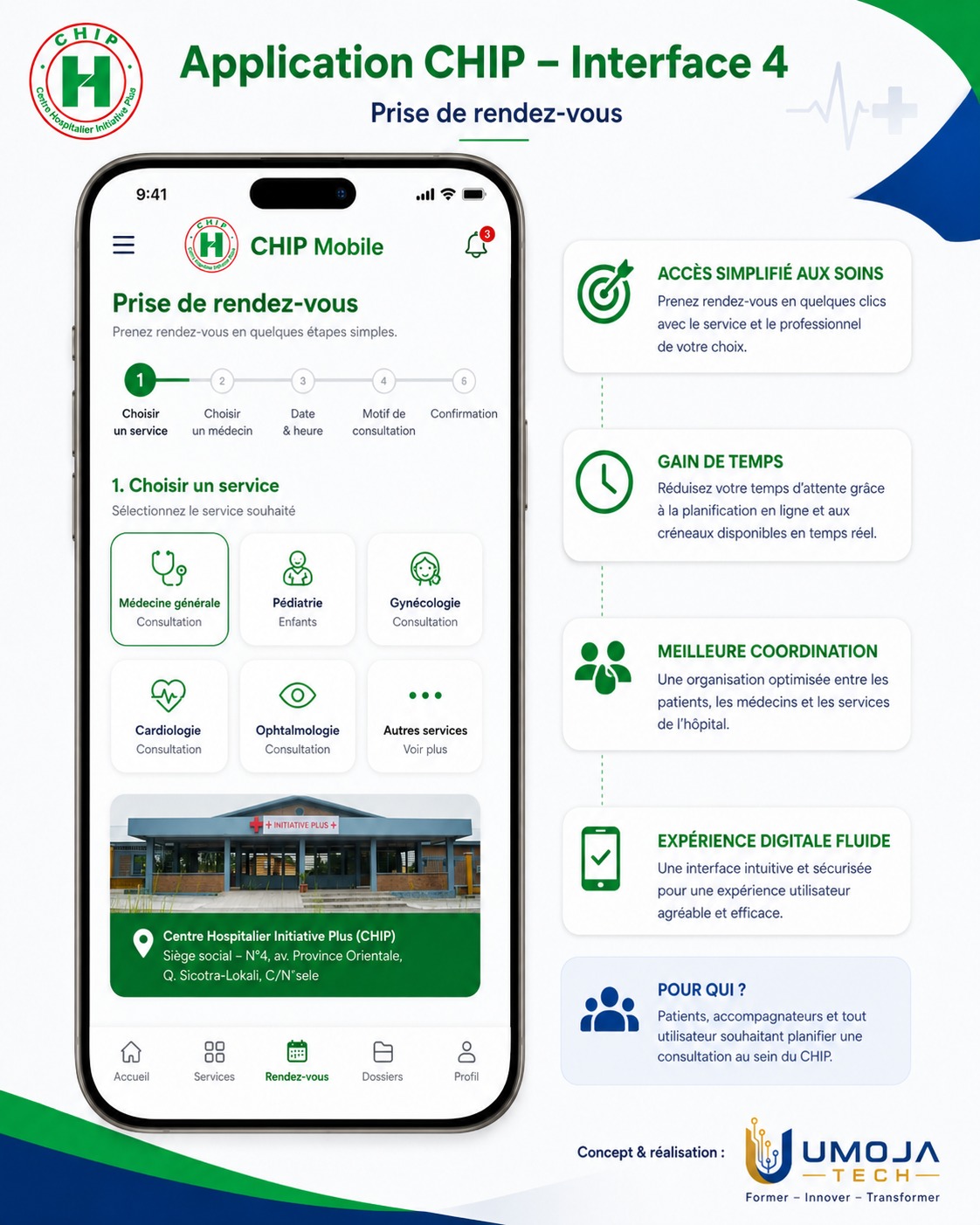 Interface de CHIP MOBILE – écran 3