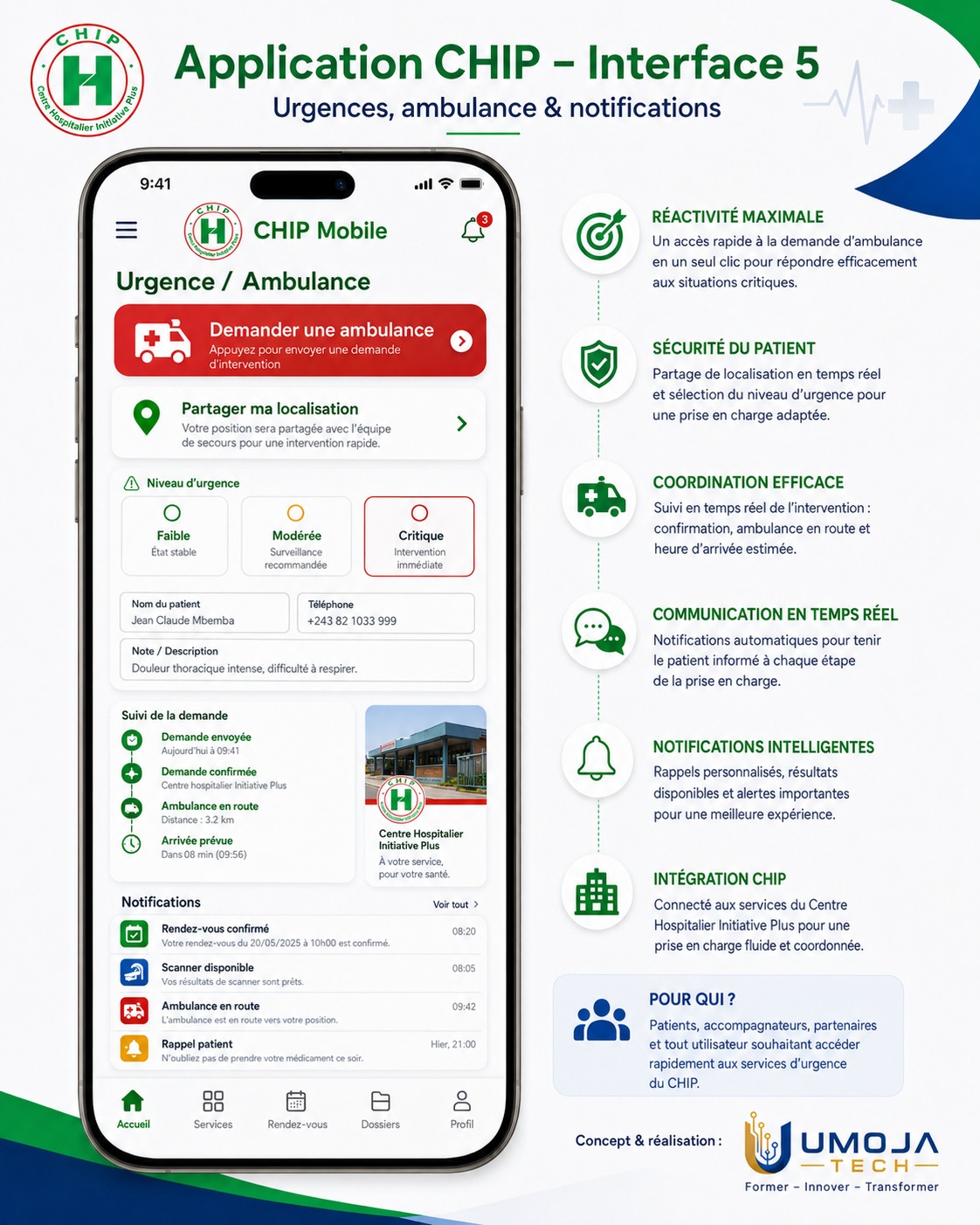 Interface de CHIP MOBILE – écran 6