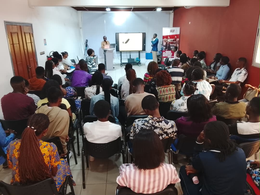 Session avec des apprenants
