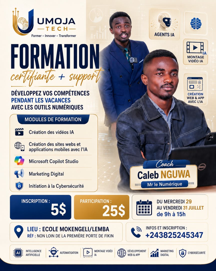 Formation certifiante aux outils numériques